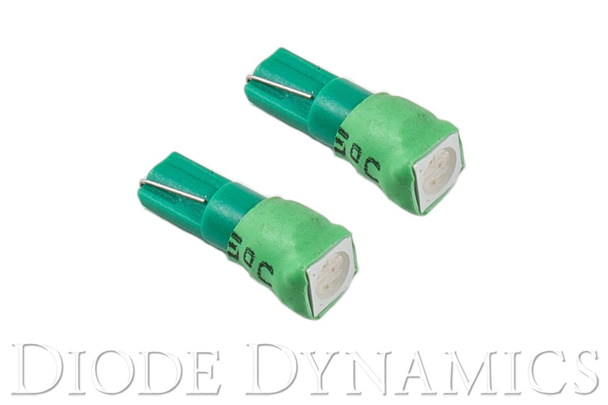 Diode Dynamics - 74 SMD1 LED Green Pair Diode Dynamics