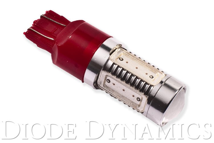 Diode Dynamics - 7443 LED Bulb HP11 LED Red Single Diode Dynamics