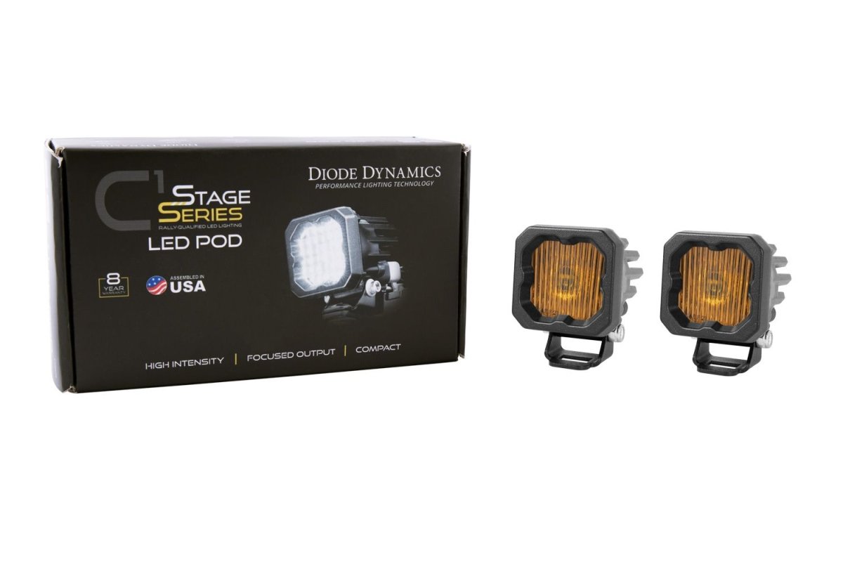 Diode Dynamics - Diode Dynamics Ford Bronco 2021+ Cornering Light Kit (Yellow) (Modular Bumper Only) - Panda Motorworks