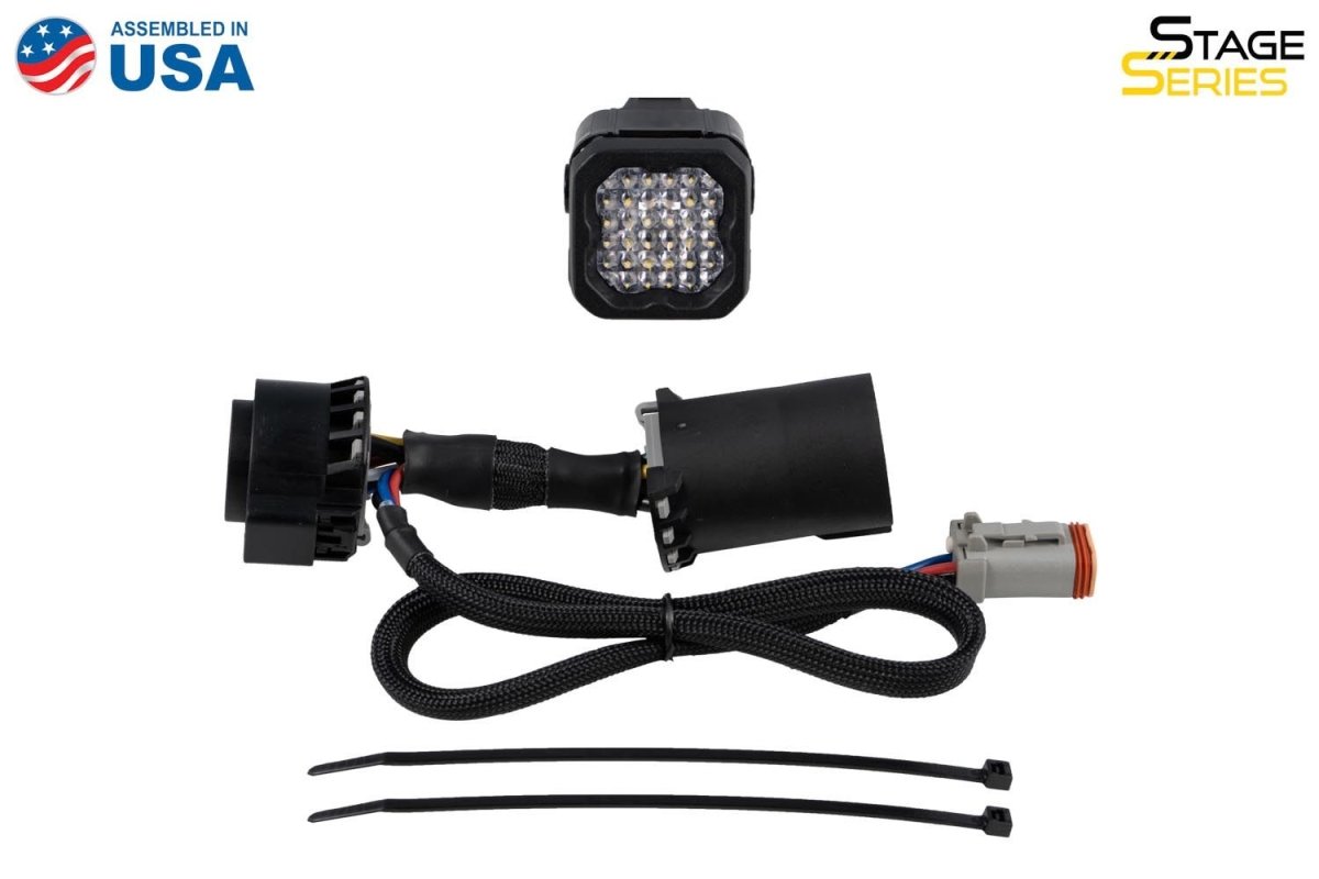 Diode Dynamics - Diode Dynamics Hitch Mount LED Pod Reverse Kit - Panda Motorworks