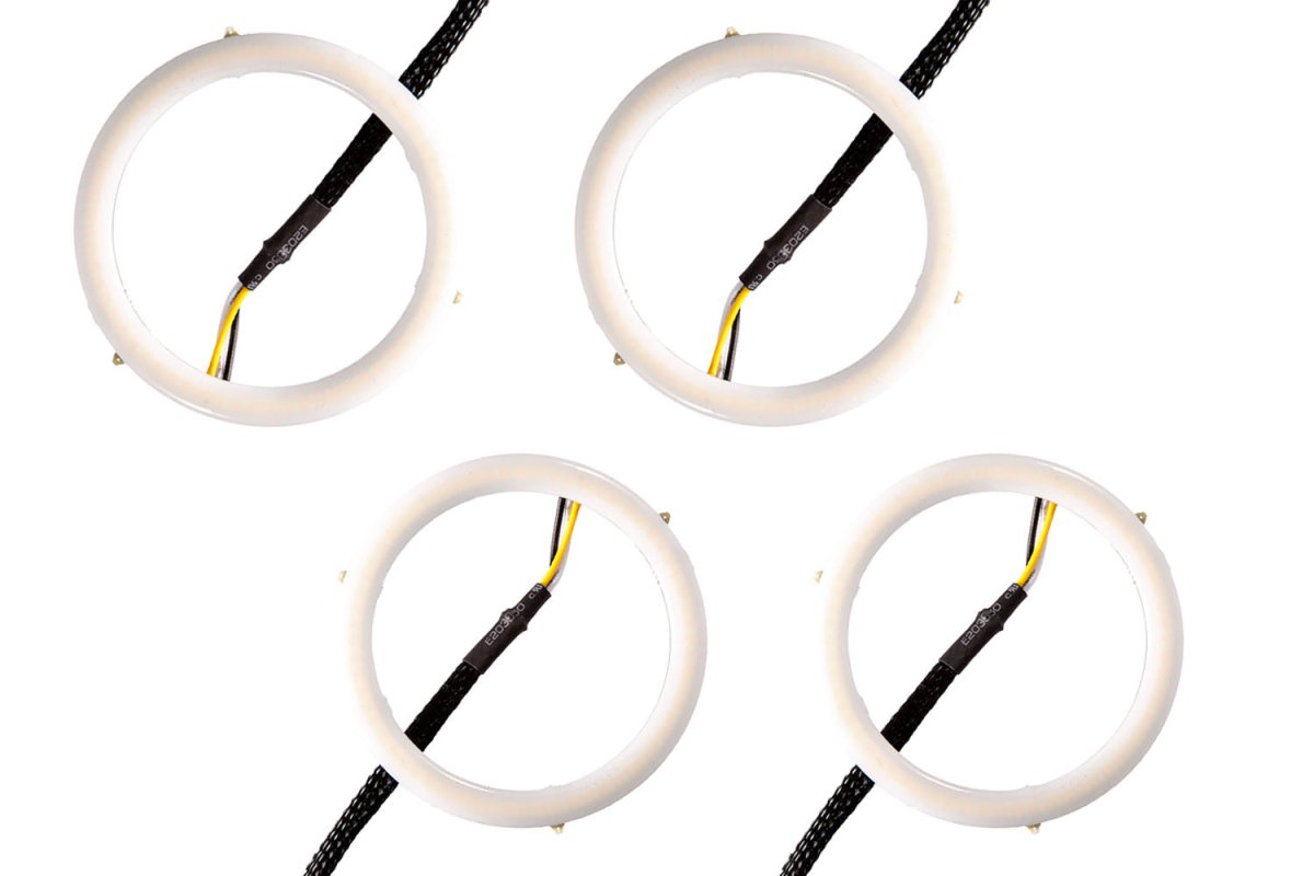 Diode Dynamics - Halo Lights LED 70mm/80mm Blue Four Diode Dynamics