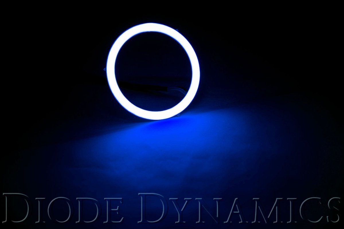 Diode Dynamics - Halo Lights LED 90mm Blue Single Diode Dynamics