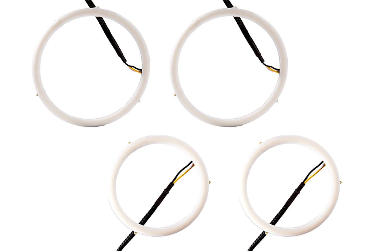 Diode Dynamics - Halo Lights LED 90mm/120mm Red Four Diode Dynamics