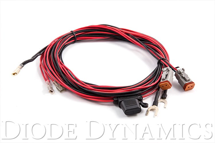 Diode Dynamics - Light Duty Dual Output Light Bar Wiring Harness Diode Dynamics