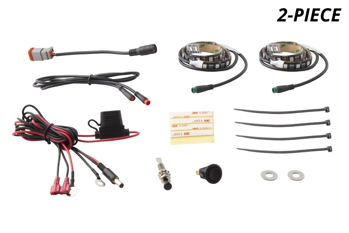 Diode Dynamics - RGBW Multicolor Engine Bay LED Kit