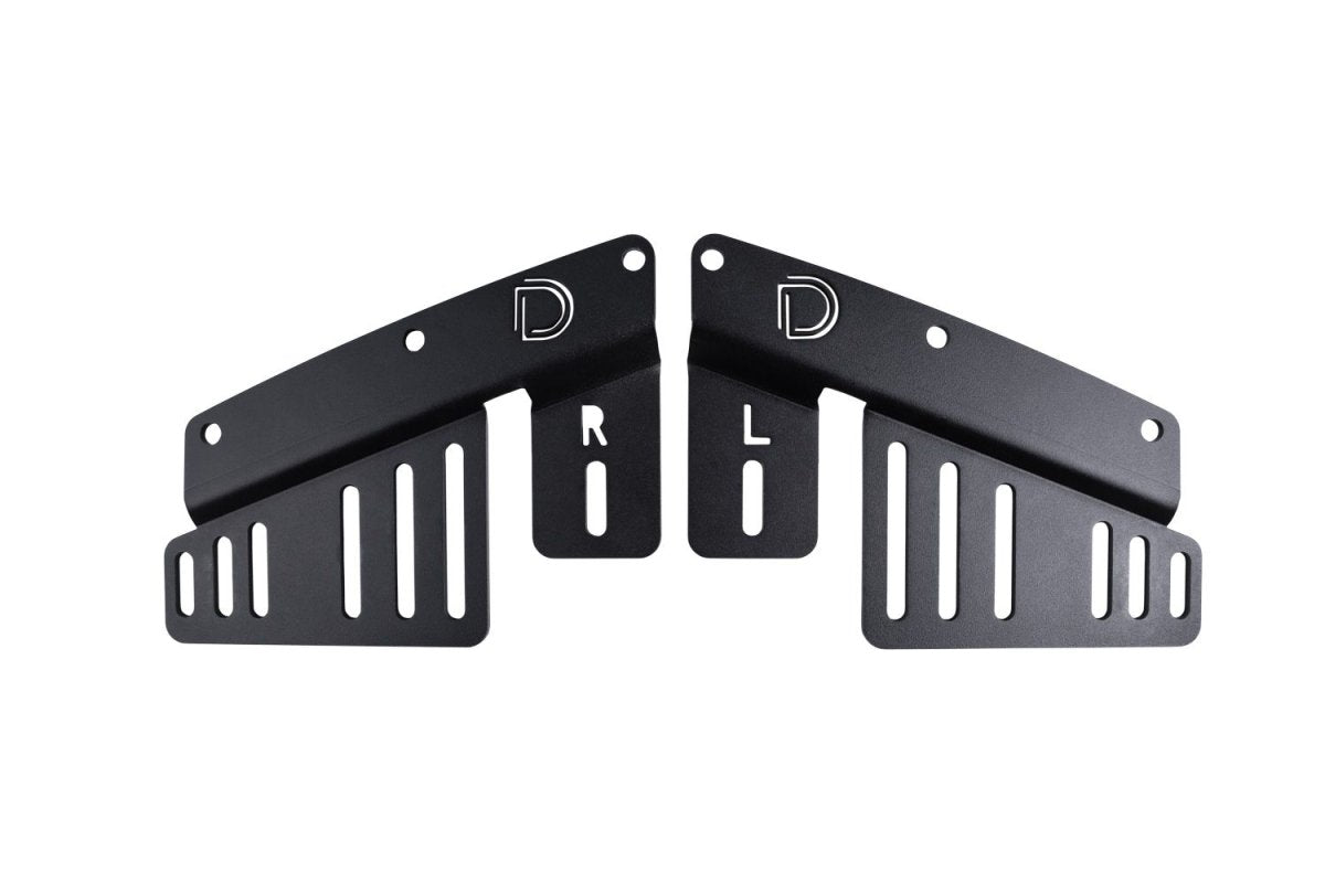 Diode Dynamics - Stage Series Fog Pocket Kit Bracket for 2021 Ford Bronco (w/ Steel Bumper) - Panda Motorworks