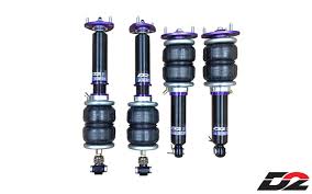 D2 Racing Air Ride Suspension Kit- Porsche Cayman 2006-2012