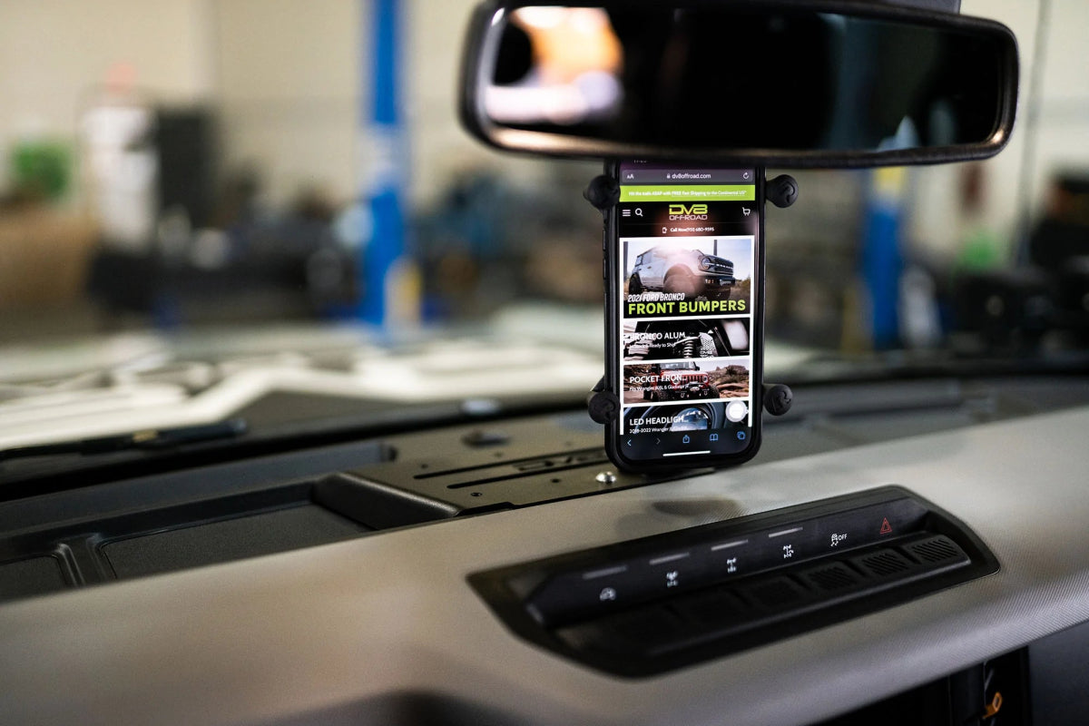 DV8 - DV8 Offroad 21 - 23 Ford Bronco Digital Device Dash Mount - Panda Motorworks