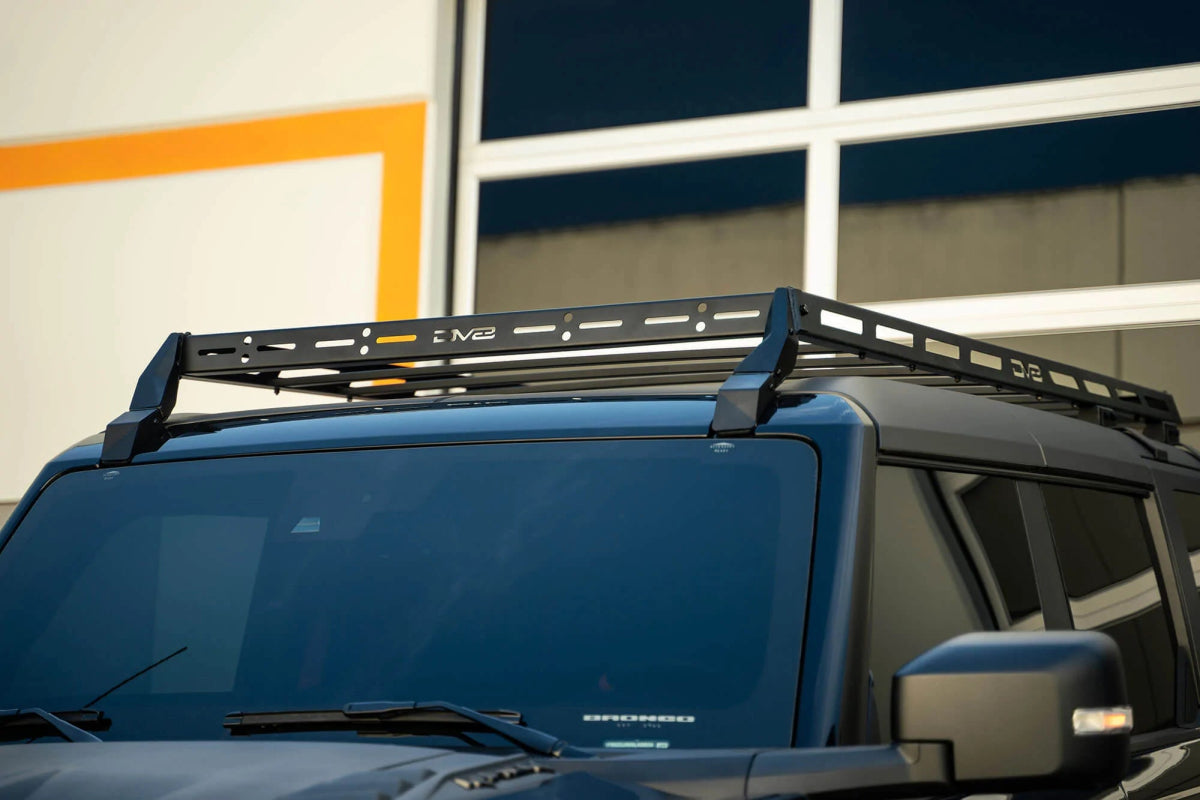 DV8 - DV8 Offroad 21 - 23 Ford Bronco Hard Top Roof Rack - Panda Motorworks