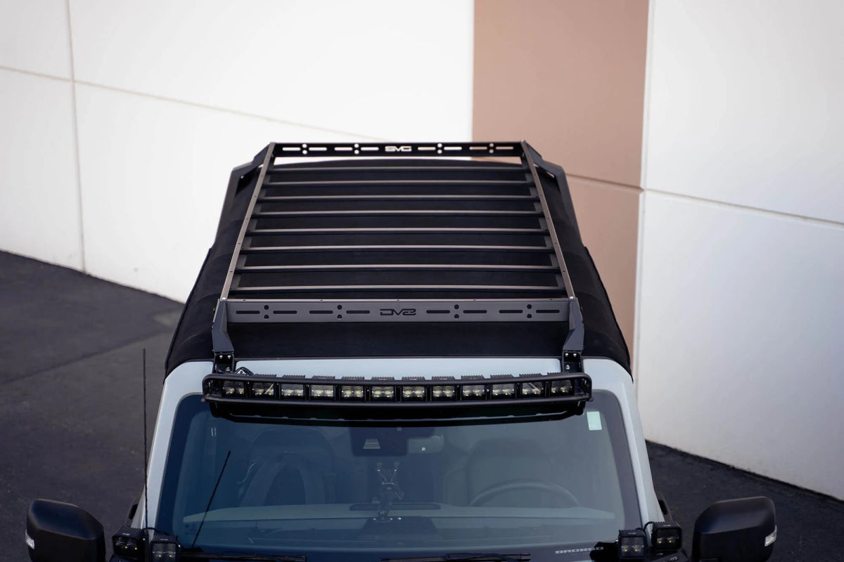 DV8 - DV8 Offroad 21 - 23 Ford Bronco Soft Top Roof Rack - Panda Motorworks