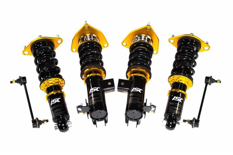 ISC Suspension 08+ Mitsubishi EVO 10 GSR N1 Coilovers - Panda Motorworks