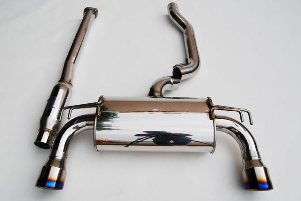 Invidia 09+ EVO 10 Q300 Titanium Tip Cat-back Exhaust - Panda Motorworks - 3