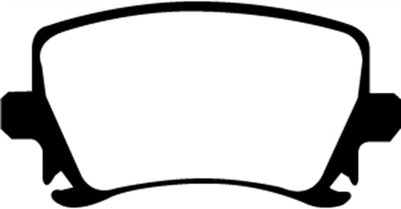 EBC - EBC 06 - 13 Audi A3 2.0 Turbo (Girling rear caliper) Redstuff Rear Brake Pads - Panda Motorworks