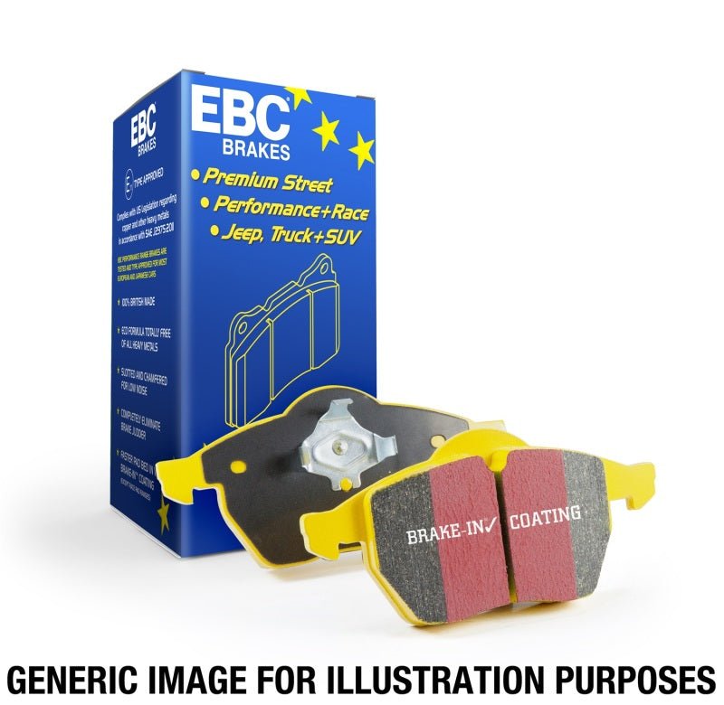 EBC - EBC 09 - 12 Hyundai Elantra 2.0 Touring Yellowstuff Front Brake Pads - Panda Motorworks