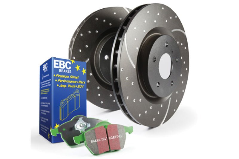 EBC - EBC S10 Kits Greenstuff Pads and GD Rotors - Panda Motorworks