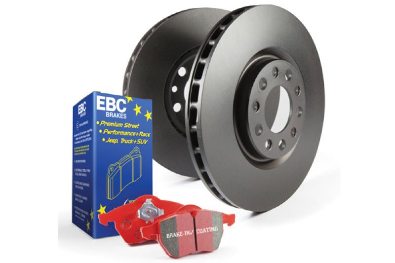 EBC - EBC S12 Kits Redstuff Pads and RK Rotors - Panda Motorworks