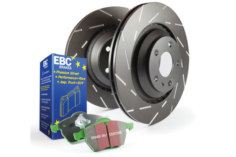 EBC - EBC S2 Kits Greenstuff Pads and USR Rotors - Panda Motorworks