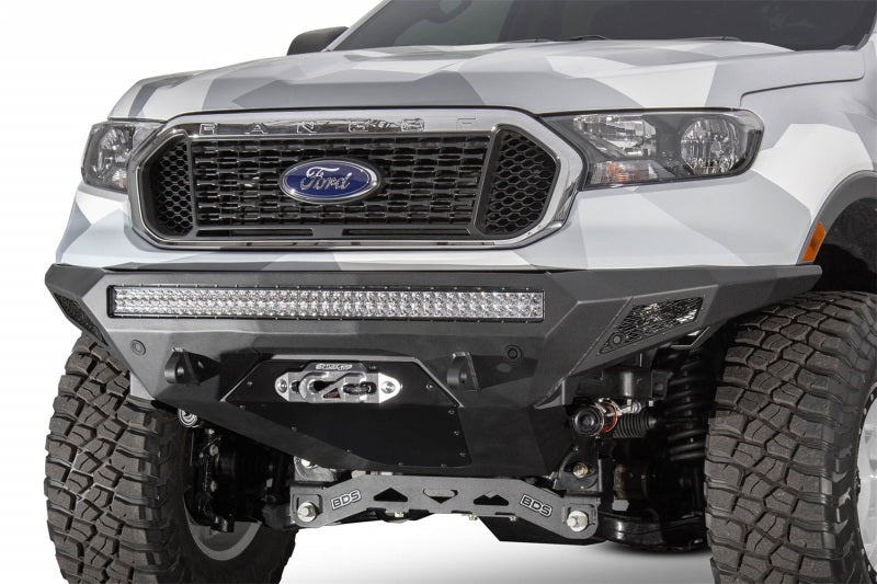 Addictive Desert Designs 19-20 Ford Ranger Stealth Fighter Front Bumper W/ SENSOR CUTOUTS
