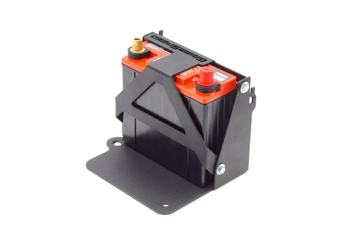 GrimmSpeed - GRIMMSPEED LIGHTWEIGHT BATTERY MOUNT KIT - 2013+ FORD FOCUS ST, 2016+ FOCUS RS
