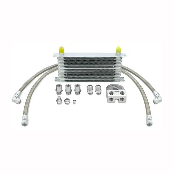 Mishimoto 08+ Mitsubishi Evolution X Oil Cooler Kit - Panda Motorworks - 7