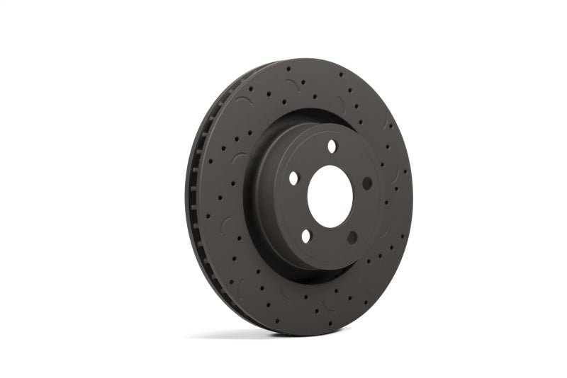 Hawk Performance - Hawk Talon 2010 Audi A3 Base Drilled and Slotted Rear Brake Rotor Set