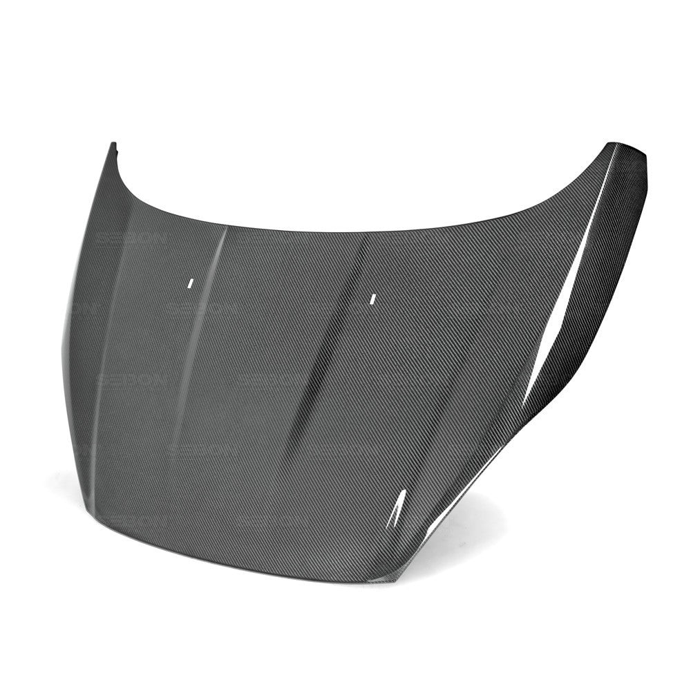 Seibon OEM Style Carbon Fiber Hood for 2014+ Fiesta ST - Panda Motorworks - 1