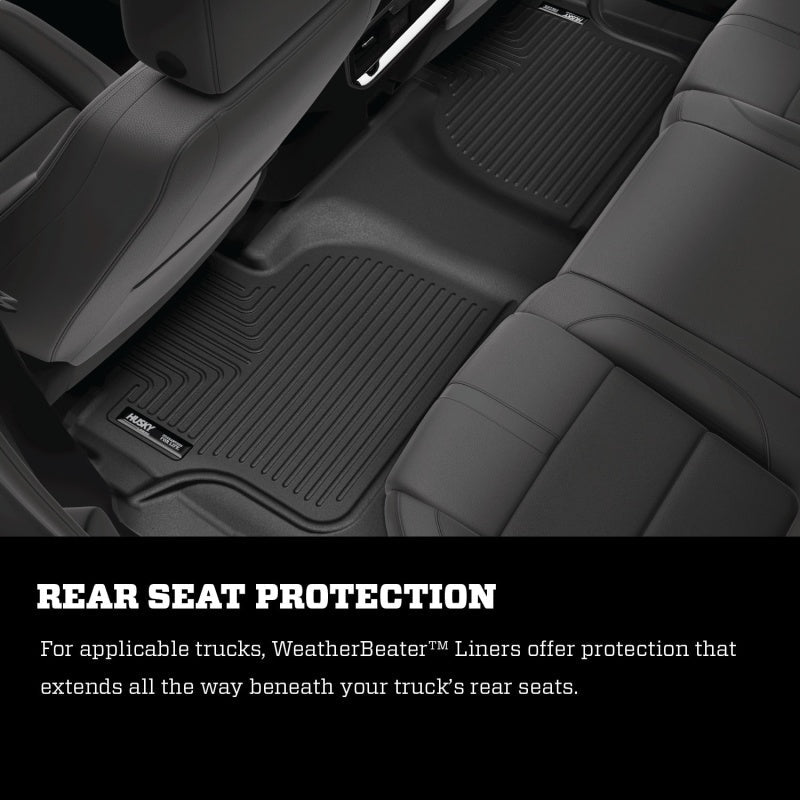 Husky Liners - Husky Liners 2016 Honda Civic (4DR) WeatherBeater Combo Black Floor Liners