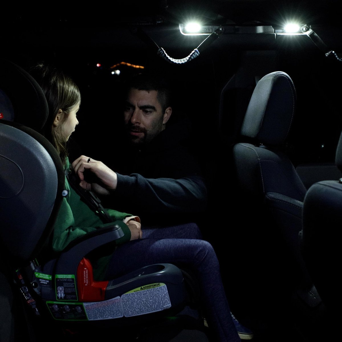 IAG Performance - IAG 4PC Interior LED Dome Light Kit with Harness For 2021+ Ford Bronco - Panda Motorworks