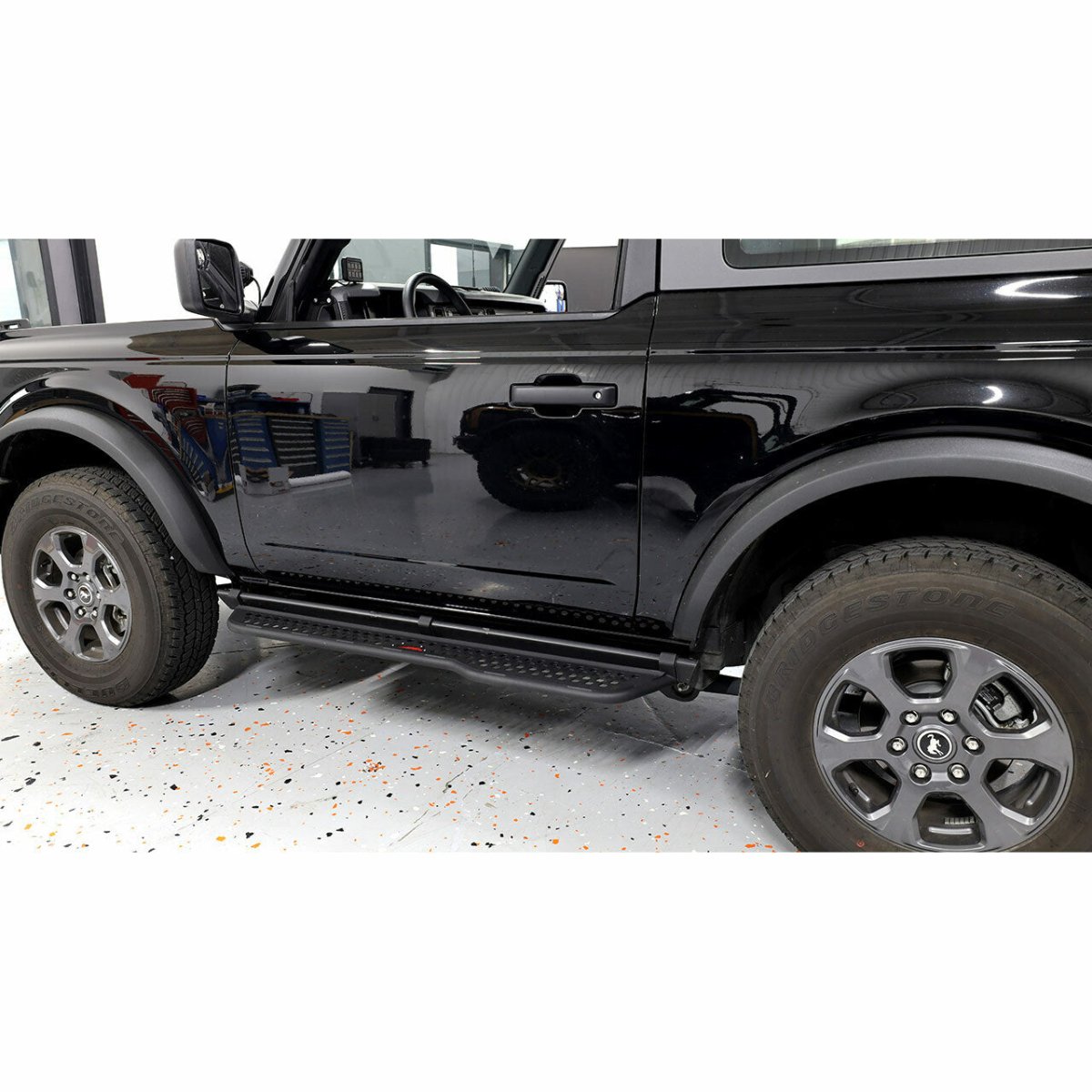 IAG Performance - IAG Full Length EZ - Step Add - on for 2021+ Ford Bronco (1 Pair) - Panda Motorworks