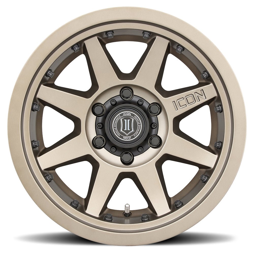 ICON - ICON Rebound Pro 17x8.5 5x150 25mm Offset 5.75in BS 110.1mm Bore Bronze Wheel - Panda Motorworks