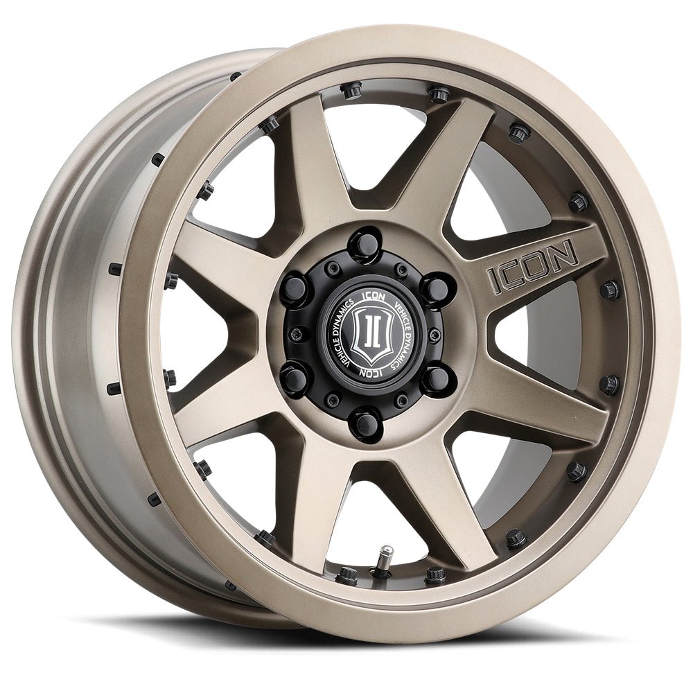 ICON - ICON Rebound Pro 17x8.5 6x5.5 25mm Offset 5.75in BS 95.1mm Bore Bronze Wheel - Panda Motorworks