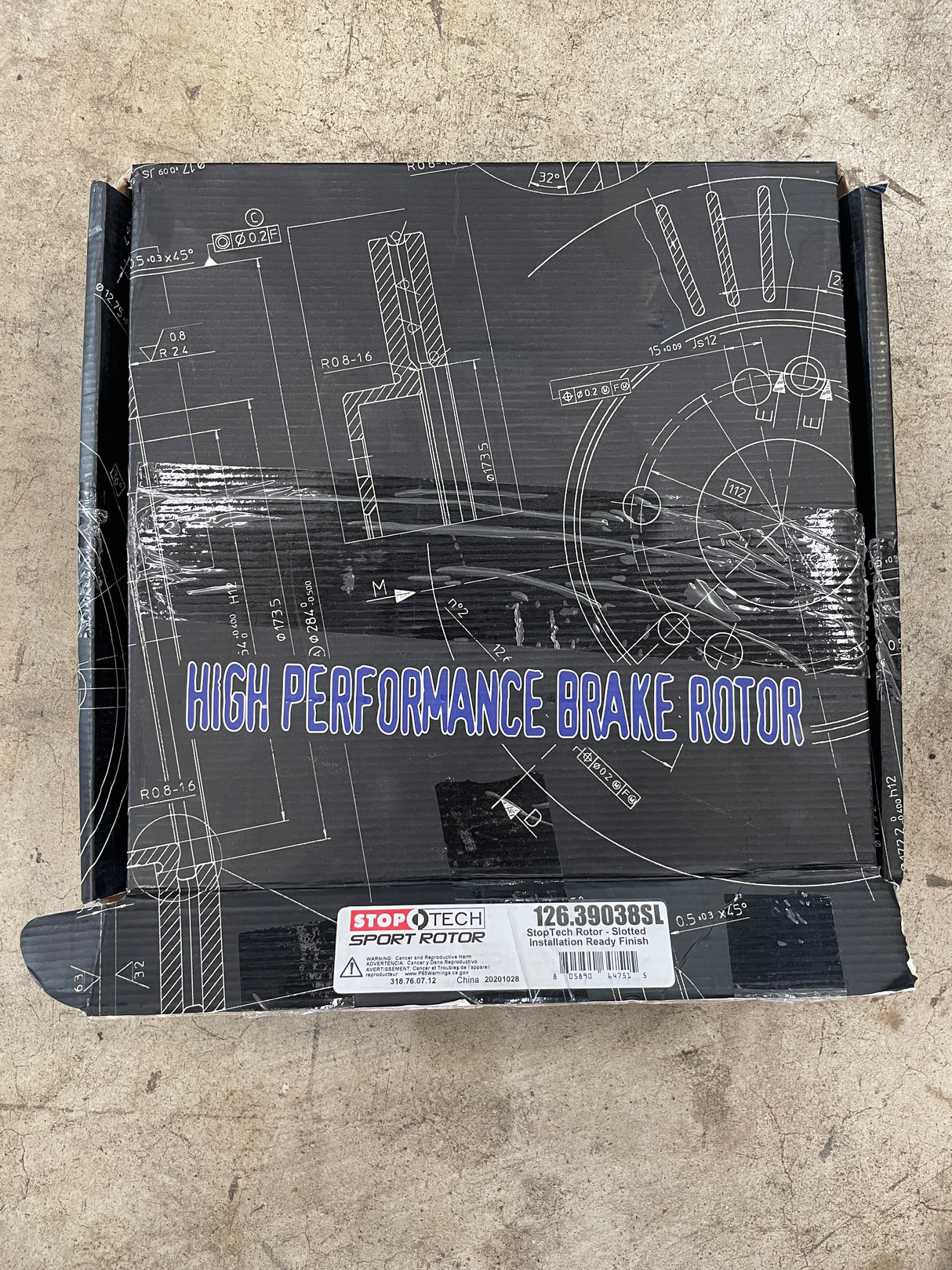 *OPEN BOX* StopTech Slotted Sport Brake Rotor (Front Pair)