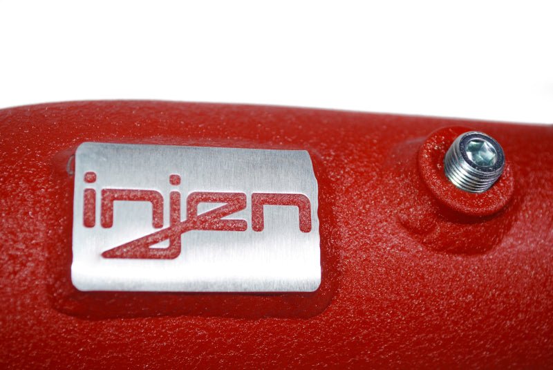 Injen - Injen 17 - 19 Honda Civic Type - R Aluminum Intercooler Piping Kit - Wrinkle Red - Panda Motorworks
