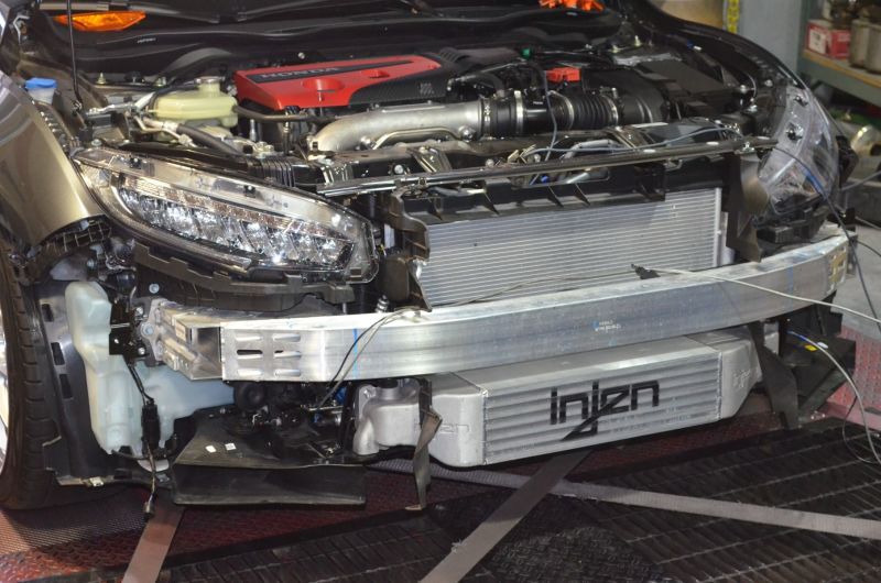 Injen - Injen 17 - 20 Honda Civic Type - R (FK8) I4 2.0L Bar and Plate Front Mount Intercooler - Panda Motorworks