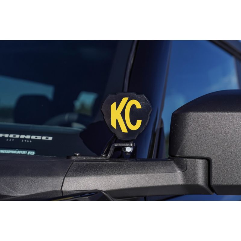KC HiLites - KC HiLiTES 2021+ Ford Bronco Ditch Light Mounting Bracket Set - Panda Motorworks