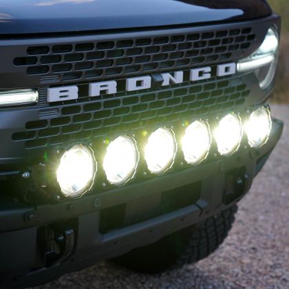 KC HiLites - KC HiLiTES 21+ Ford Bronco 39in. Gravity LED Pro6 Light Bar Kit Front Bumper - Panda Motorworks