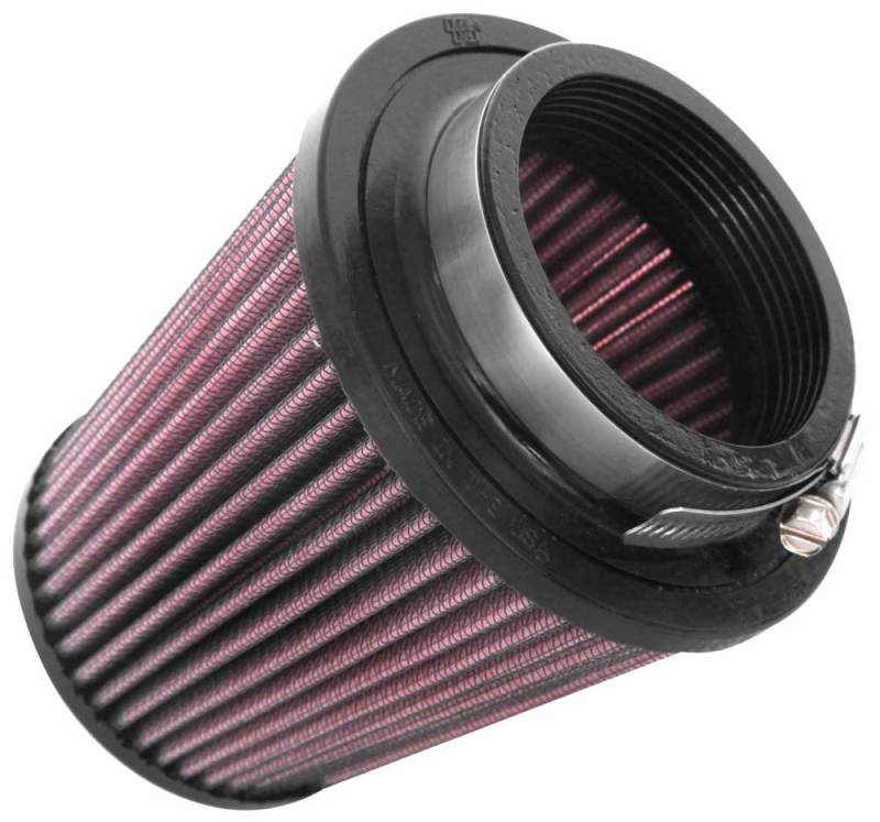 K&N Engineering - K&N Universal Clamp - On Air Filter 2 - 3/4in FLG / 4 - 11/16in B / 3 - 1/2in T / 4 - 7/8in H - Panda Motorworks