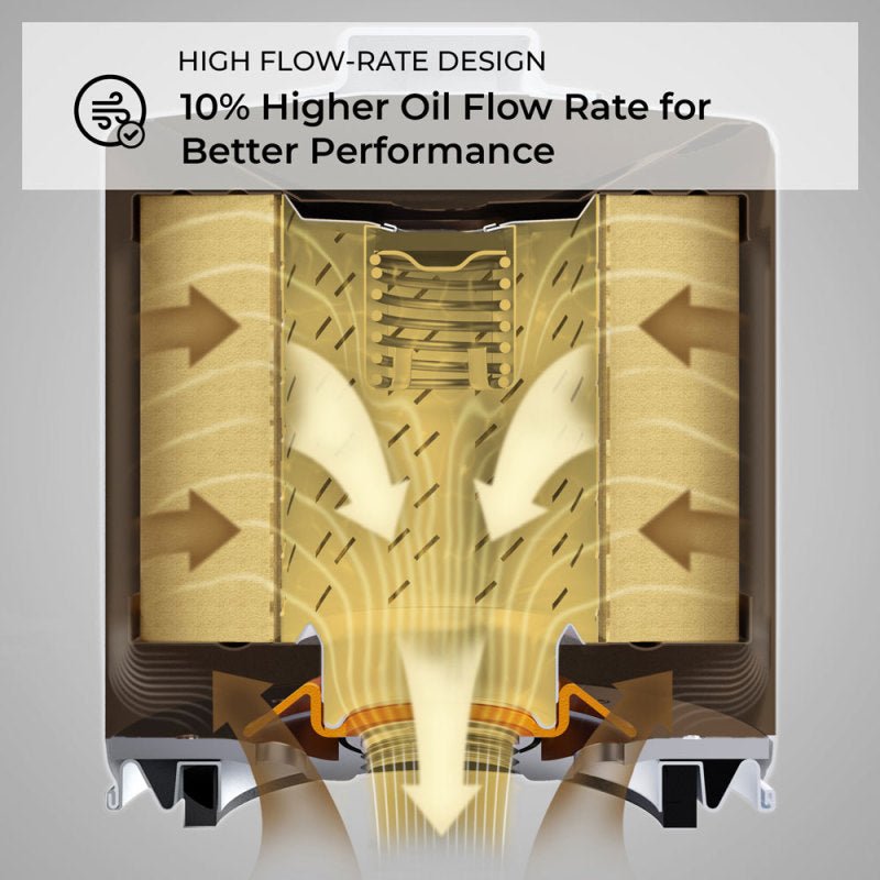 K&N Engineering - K&N Universal Performance Gold Oil Filter - Panda Motorworks