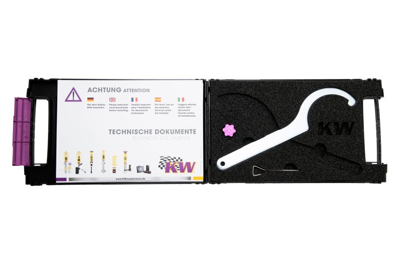 KW - KW Coilover Kit V1 2015 VW Golf VII GTI w/o DCC - Panda Motorworks