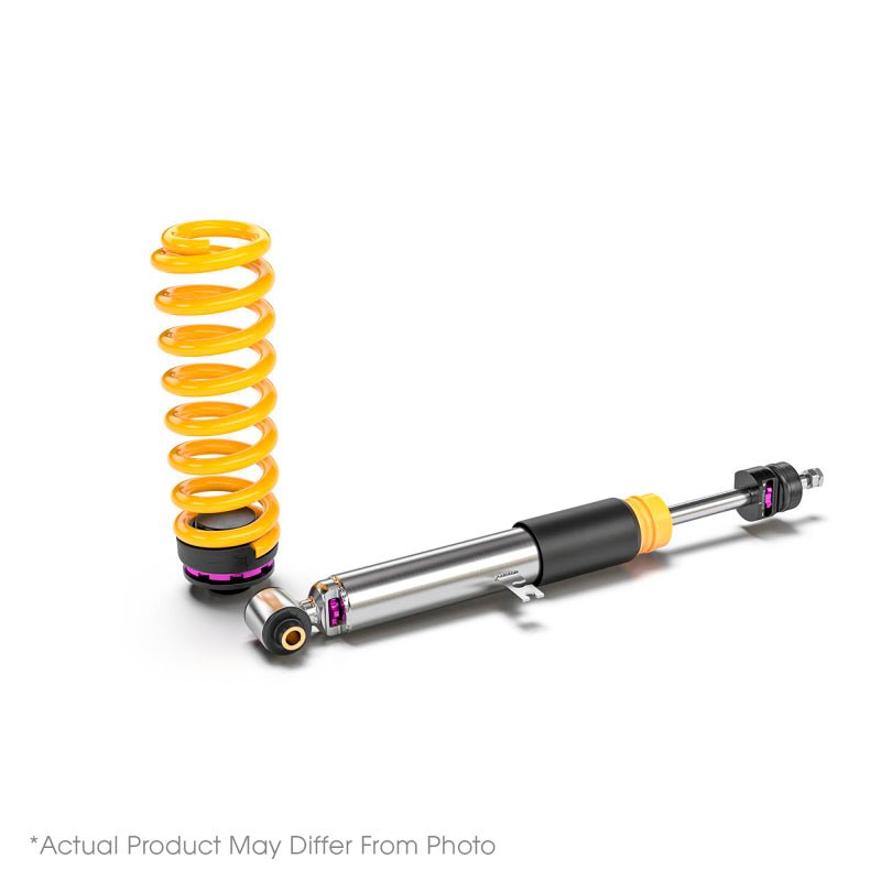 KW - KW V3 Leveling Coilover Bundle 2015+ Volkswagen Golf MK7/MK8 GTI w/ Electronic Dampers - Panda Motorworks