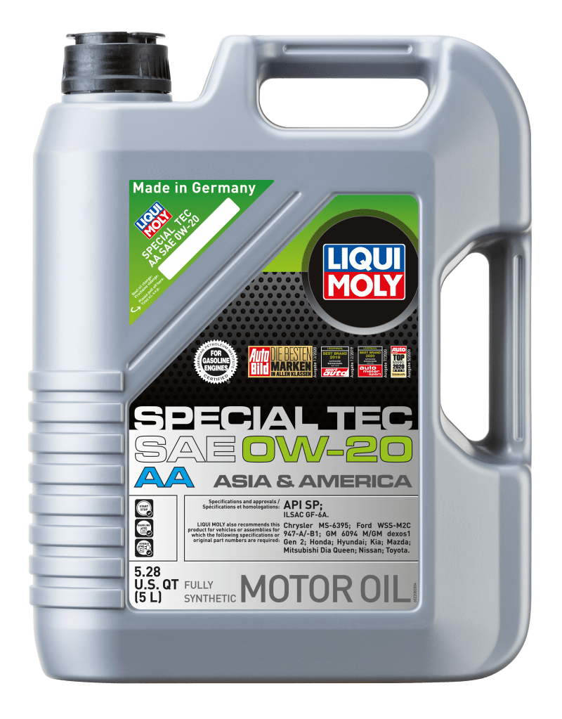 LIQUI MOLY - LIQUI MOLY 5L Special Tec AA Motor Oil 0W20 - Case of 4 - Panda Motorworks