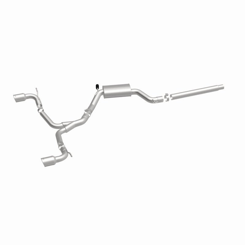 Magnaflow - MagnaFlow SYS C/B Dual Split Rear Exit 4in Polished Tips 2015 VW GTI 2.0L Turbo - Panda Motorworks