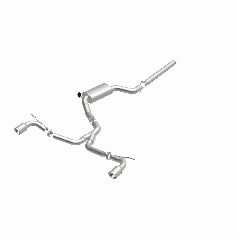 Magnaflow - MagnaFlow SYS C/B Dual Split Rear Exit 4in Polished Tips 2015 VW GTI 2.0L Turbo - Panda Motorworks