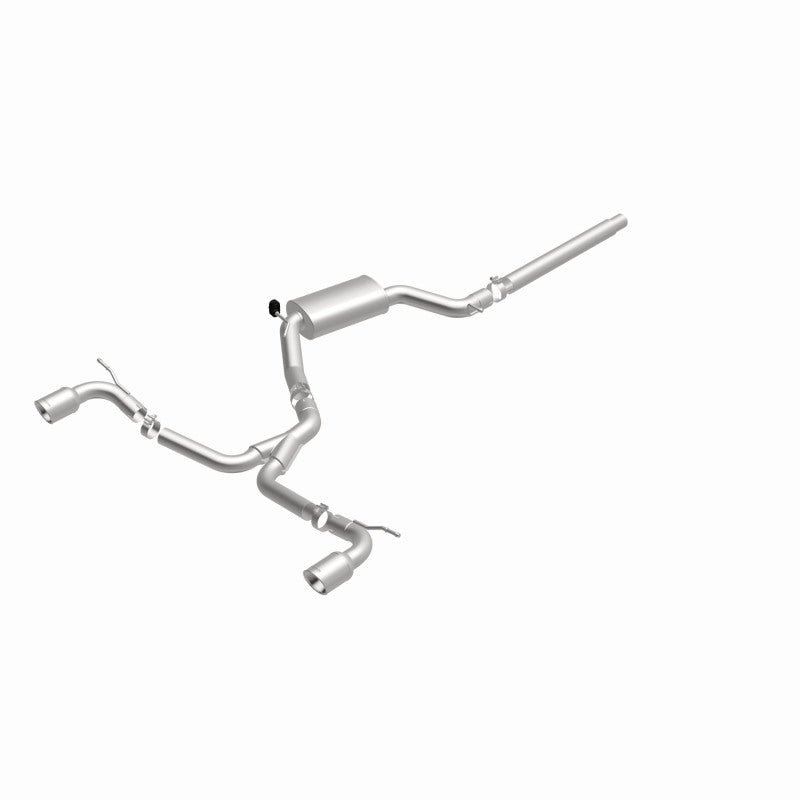 Magnaflow - MagnaFlow SYS C/B Dual Split Rear Exit 4in Polished Tips 2015 VW GTI 2.0L Turbo - Panda Motorworks