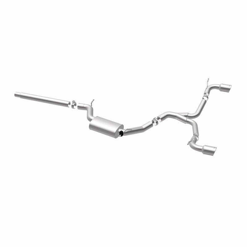 Magnaflow - MagnaFlow SYS C/B Dual Split Rear Exit 4in Polished Tips 2015 VW GTI 2.0L Turbo - Panda Motorworks