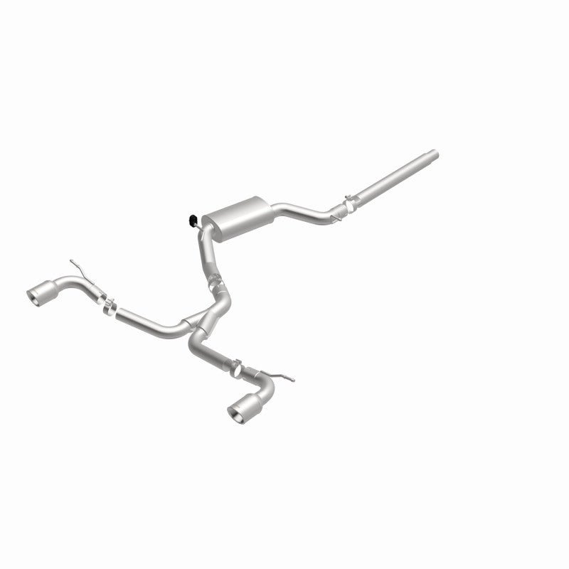 Magnaflow - MagnaFlow SYS C/B Dual Split Rear Exit 4in Polished Tips 2015 VW GTI 2.0L Turbo - Panda Motorworks