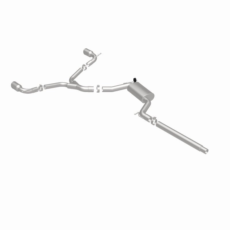 Magnaflow - MagnaFlow SYS C/B Dual Split Rear Exit 4in Polished Tips 2015 VW GTI 2.0L Turbo - Panda Motorworks
