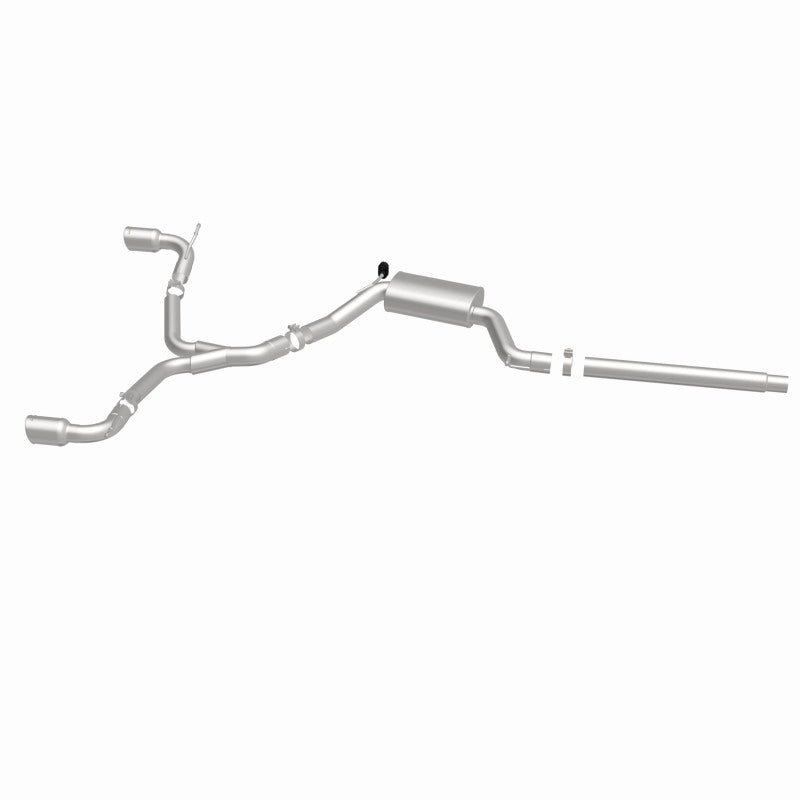 Magnaflow - MagnaFlow SYS C/B Dual Split Rear Exit 4in Polished Tips 2015 VW GTI 2.0L Turbo - Panda Motorworks