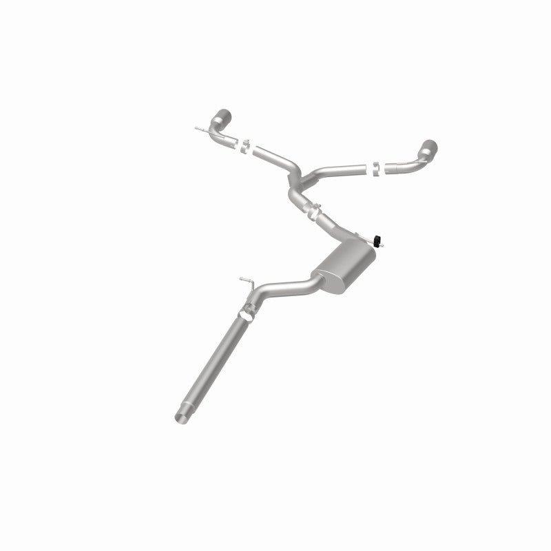 Magnaflow - MagnaFlow SYS C/B Dual Split Rear Exit 4in Polished Tips 2015 VW GTI 2.0L Turbo - Panda Motorworks
