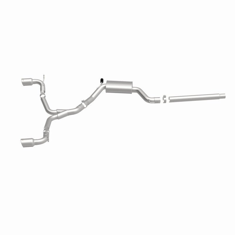 Magnaflow - MagnaFlow SYS C/B Dual Split Rear Exit 4in Polished Tips 2015 VW GTI 2.0L Turbo - Panda Motorworks